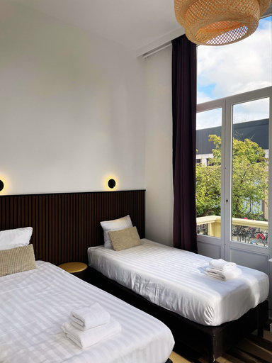 Bedroom 5, Hotel Plantage - Digital Access, Amsterdam