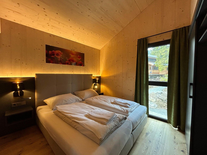 Bedroom 2, Chalet With Sauna on Balcony, Murau