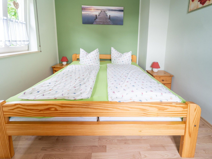 Bedroom 2, Apartment in Thale by Fishing River, Harz