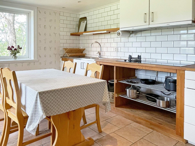 Private kitchen 5, 6 Person Holiday Home in Odeshog, Ödeshög