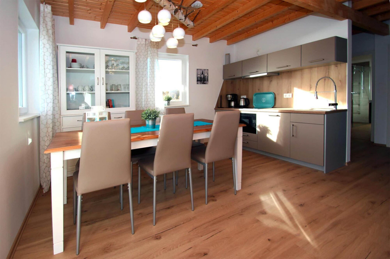Private kitchen 3, Ferienhaus am Partwitzer See, Elsterheide, Bautzen