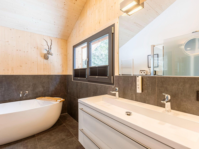 Bathroom, Cozy chalet with sauna, Murau