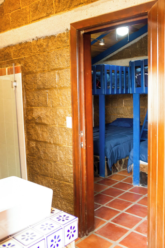 Bedroom 2, Cabañas Bungalos las Alazanas, Galeana
