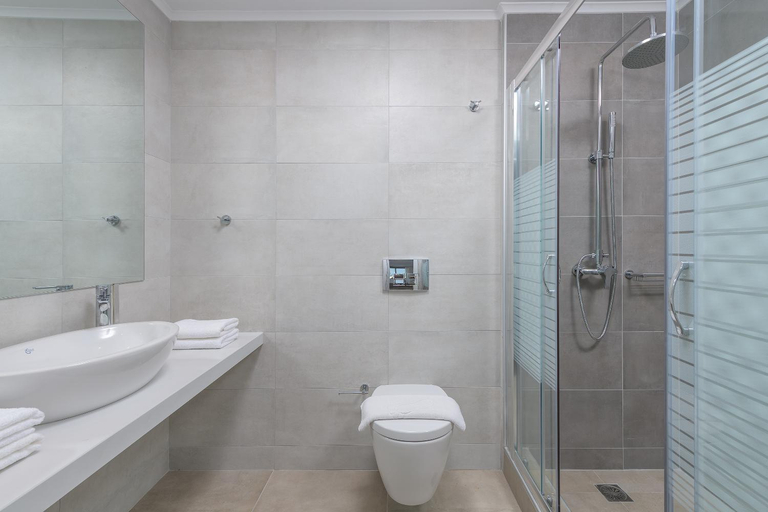 Bathroom 4, Villa Allegra with pool in Pefkos, Lindos area, South Aegean