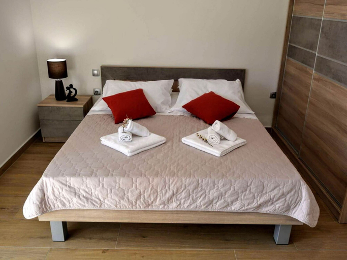 Bedroom 4, Fancy Apartments Dream - Modern One Bedroom Apartment With Balcony and Sea View, Blato