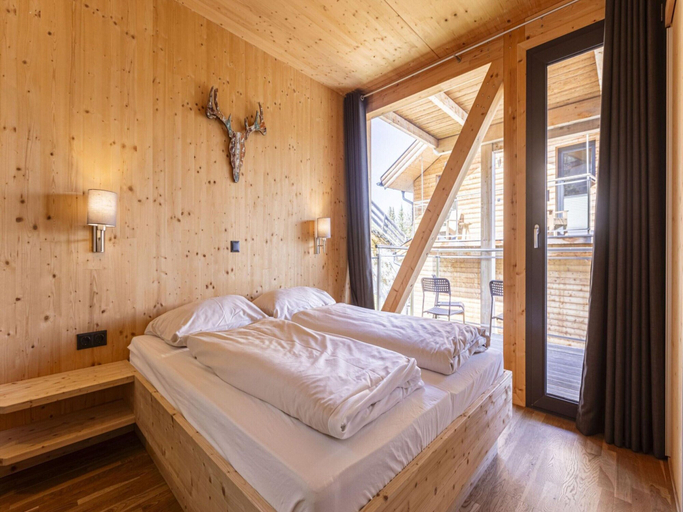 Bedroom 2, Cozy Chalet in Schladming With a Parking lot, Liezen