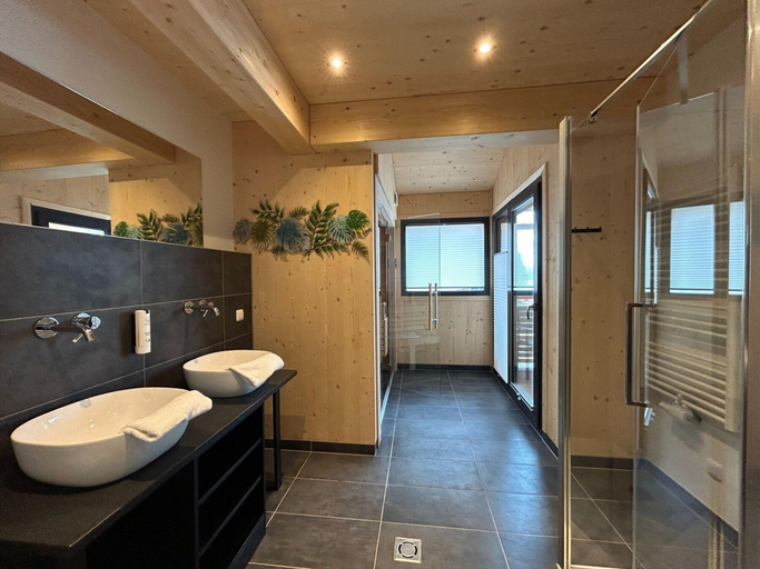 Bathroom 3, Spacious Chalet With Finnish Sauna, Murau