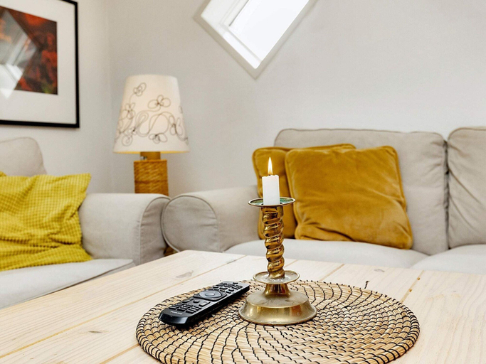 Living area 1, 4 Person Holiday Home in Albaek, Frederikshavn