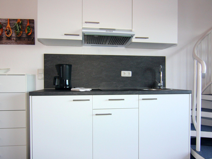Private kitchen 4, Apartment Panorama Laboe for Vier Personen, Plön