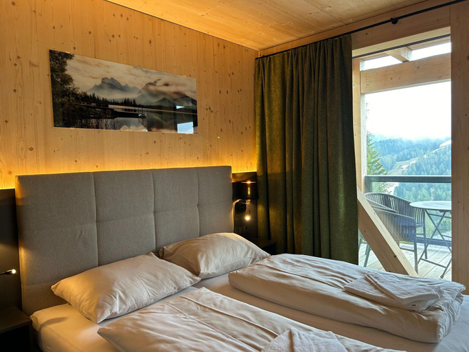 Bedroom 3, Chalet With Sauna on Balcony, Murau