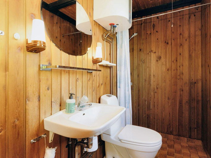 Bathroom, 7 Person Holiday Home in Karrebaeksminde, Næstved