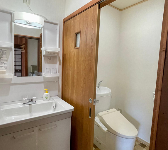 Bathroom, Hotel Bamboo House Takeya, Yufu