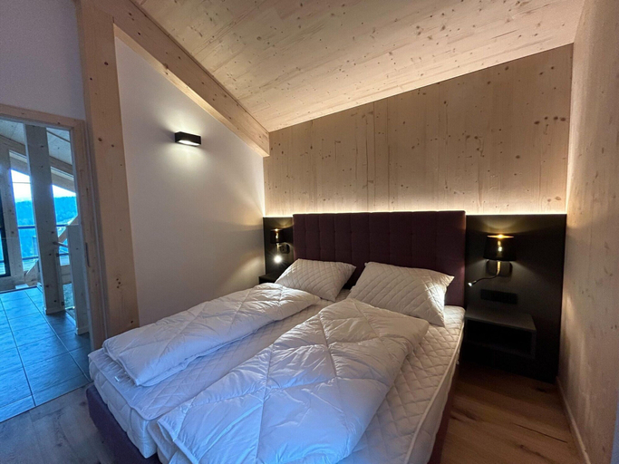 Bedroom 3, Pleasant chalet with sauna, Murau