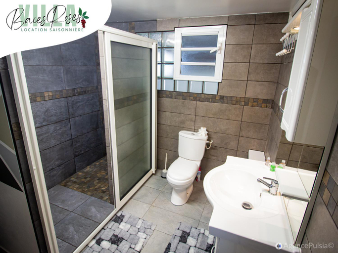 Shower 3, Villa Baies Roses - Piscine chauffee Ile de la Reunion, Le Tampon