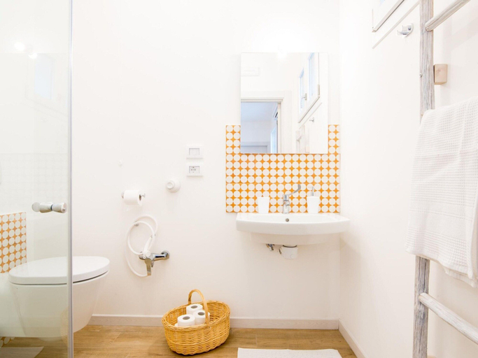 Bathroom, Farmhouse near Adriatic Sea with Pool, Fermo