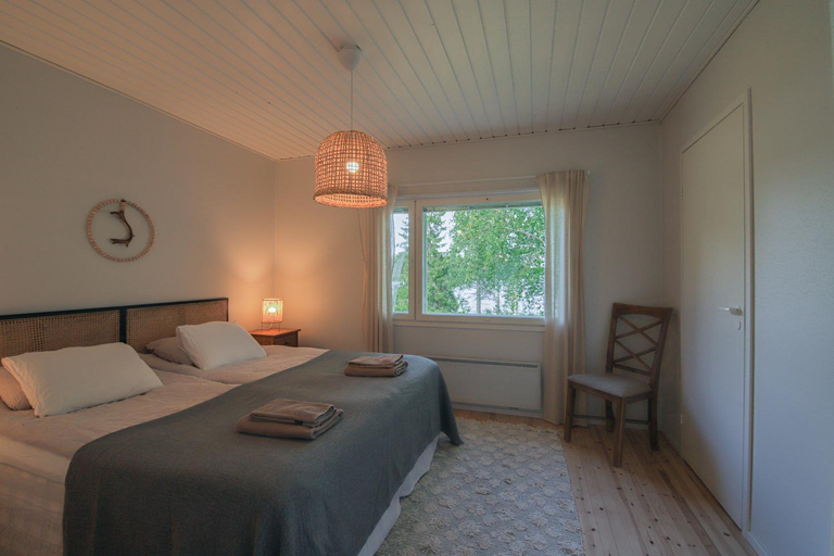 Bedroom 2, Arctic Circle Holiday homes, Lakeside holiday home, Lapland
