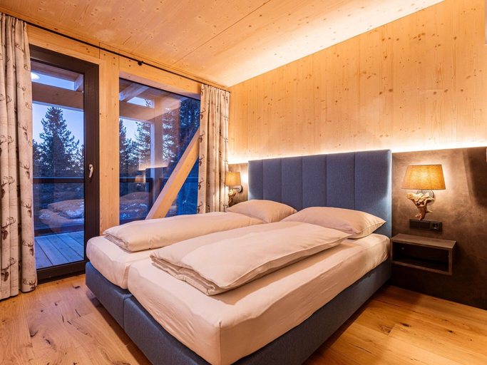 Bedroom, Lavish Chalet With Sauna, Murau