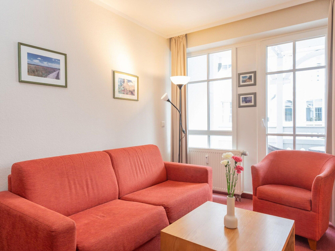 Living area, Komfortable Ferienwohnung im Seepark Sellin, Vorpommern-Rügen