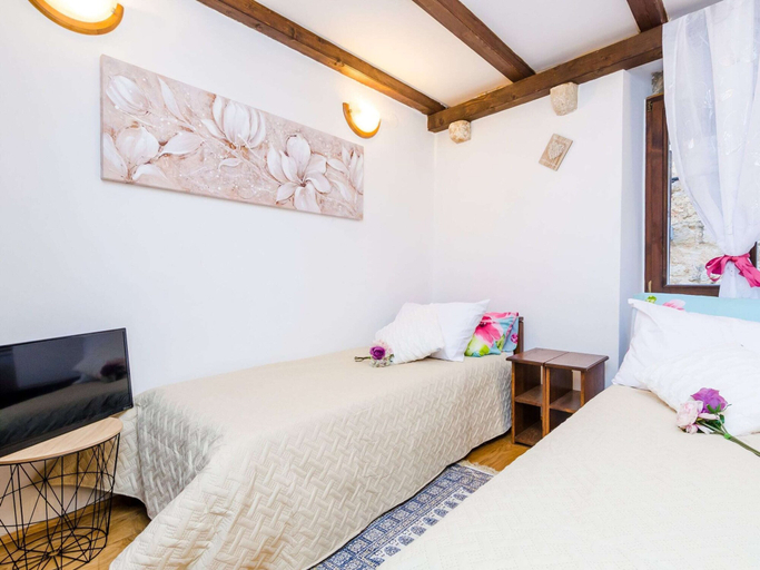 Bedroom 5, Holiday Home St George - Two Bedroom Apartment With City View, Dubrovnik