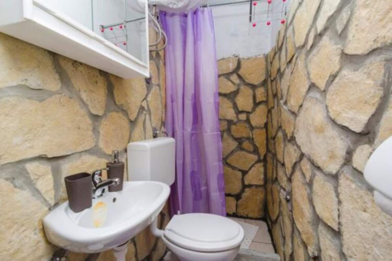 Bathroom, Apartments Dalamar - Studio With Terrace, Mljet