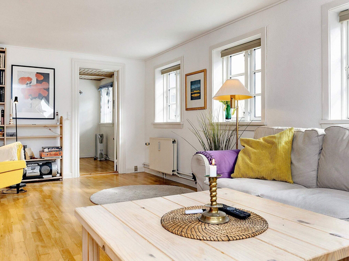Living area 3, 4 Person Holiday Home in Albaek, Frederikshavn