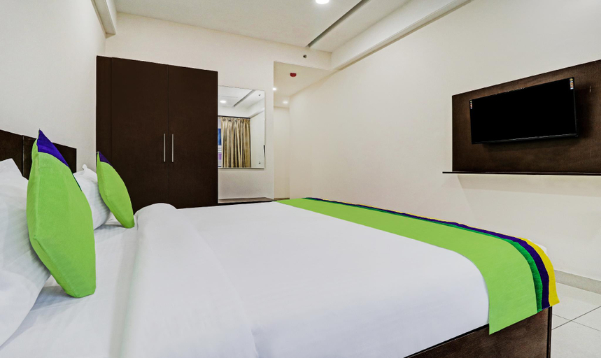 Bedroom 2, Treebo Kamron Regency Sector 80, Sahibzada Ajit Singh Nagar