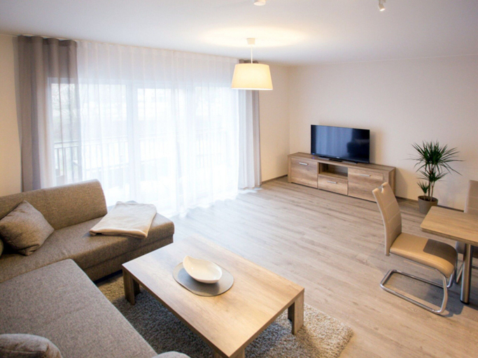 Living area, Appartements mit Blick auf die Spree in Lubben, Dahme-Spreewald