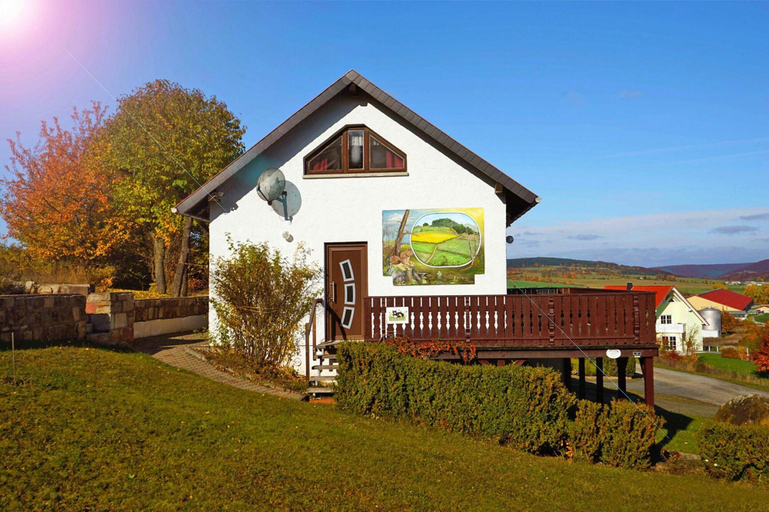 Exterior 5, Ferienhaus Rhoenblick, Kaltensundheim, Schmalkalden-Meiningen