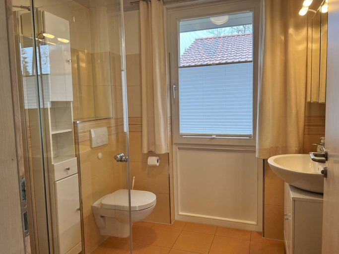 Bathroom, Ferienhaus Muritzhus an der Muritz, Mecklenburgische Seenplatte