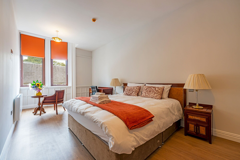 Bedroom 2, The Hazlitt Apartments, Renfrewshire