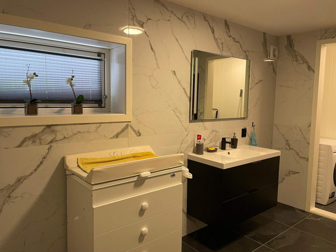 Bathroom 3, 6 Person Holiday Home in Bomlo, Bømlo