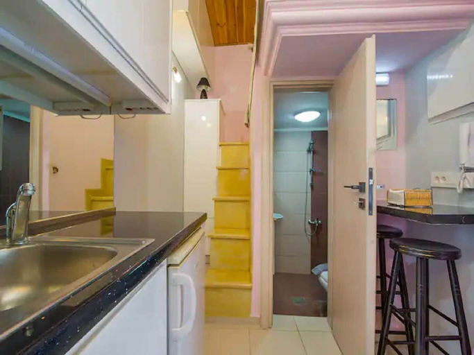Living room, Snug Apartment in Kournas With Balcony/terrace, Crete