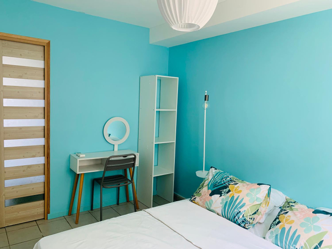 Bedroom 3, Villa Fresh&Cosy Trois-Ilets 3 etoiles, Les Anses-d'Arlets