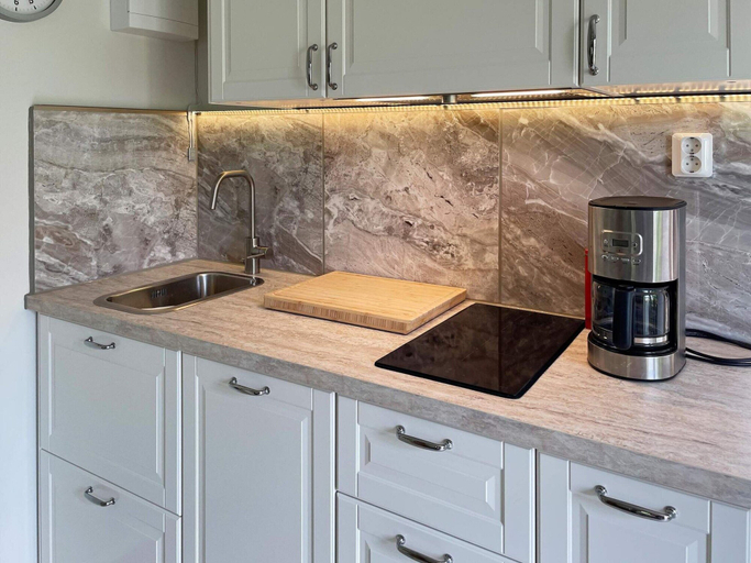 Private kitchen, 4 Star Holiday Home in Solvesborg, Sölvesborg