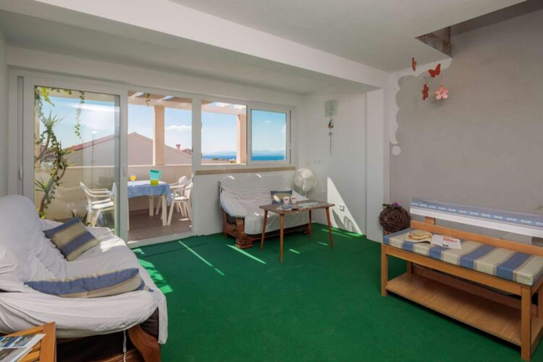 Bedroom 3, Apartment Oaza - Three Bedroom Apartment With Terrace and Sea View, Supetar
