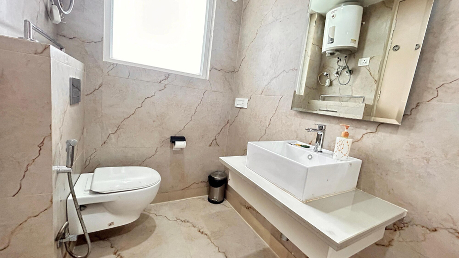 Bathroom 4, La Cozy Residency, Gurgaon