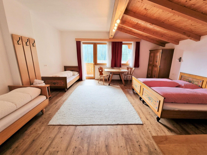Bedroom 3, Holiday Home in Finkenberg With Terrace, Schwaz