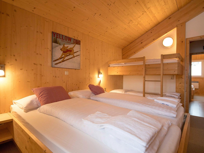 Bedroom 2, Chalet in Alps Near Ski Slopes and Sauna, Murau