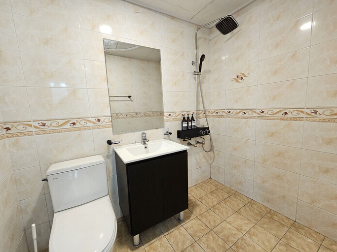 Bathroom 3, Green Side Pension, Seogwipo