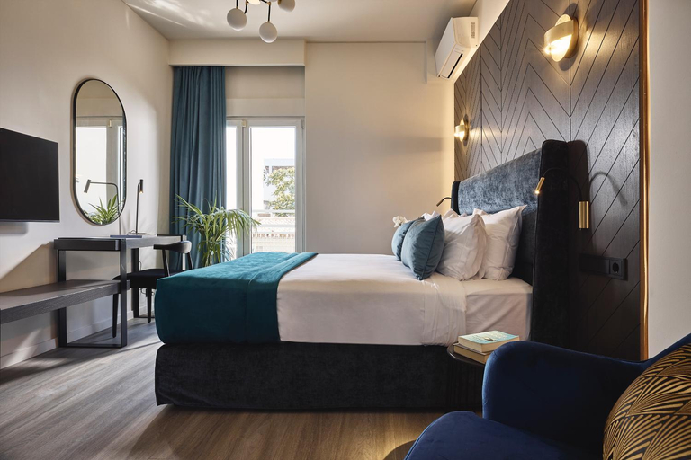 Bedroom 2, Syntagma Spa with Acropolis View, Attica