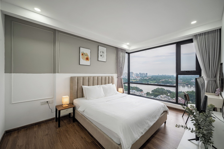 Bedroom 2, Saigon Sunwah Pearl - High Class 1 2 3 Apartment, Bình Thạnh