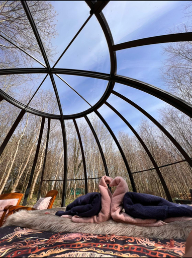 Garden 3, Dome S'feerique avec acces piscine, Finistère