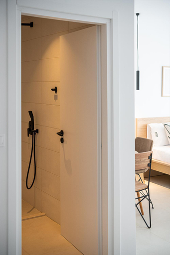 Bathroom 3, Astra boutique suites at Agia Marina Beach, Crete