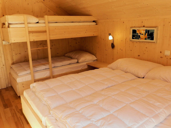 Bedroom 3, Majestic chalet with sauna and whirlpool, Murtal
