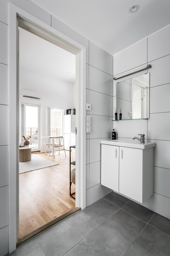 Bathroom, Lakefront Spa Villa with Hot Tub and Private Dock, Upplands-Bro