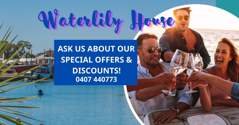 Others 5, "WATERLILY HOUSE" - Luxury Canal House, Jetty, Dog & Child Friendly - Sleeps 14, Mandurah