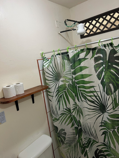 Bathroom, Miss Miriam Beachfront Cabins, Pococí