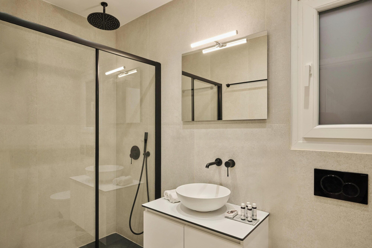 Bathroom 5, Finders Akadimias Suites, Attica