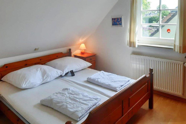 Bedroom, Ferienwohnung im Blauen Haus in Putbus, Vorpommern-Rügen