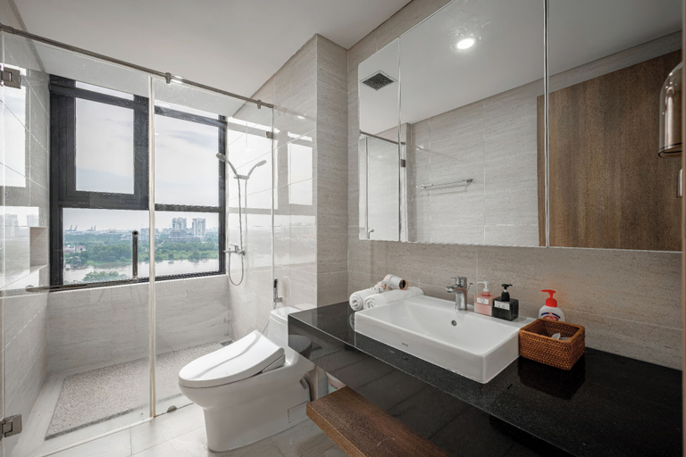 Bathroom 3, Saigon Sunwah Pearl - High Class 1 2 3 Apartment, Bình Thạnh